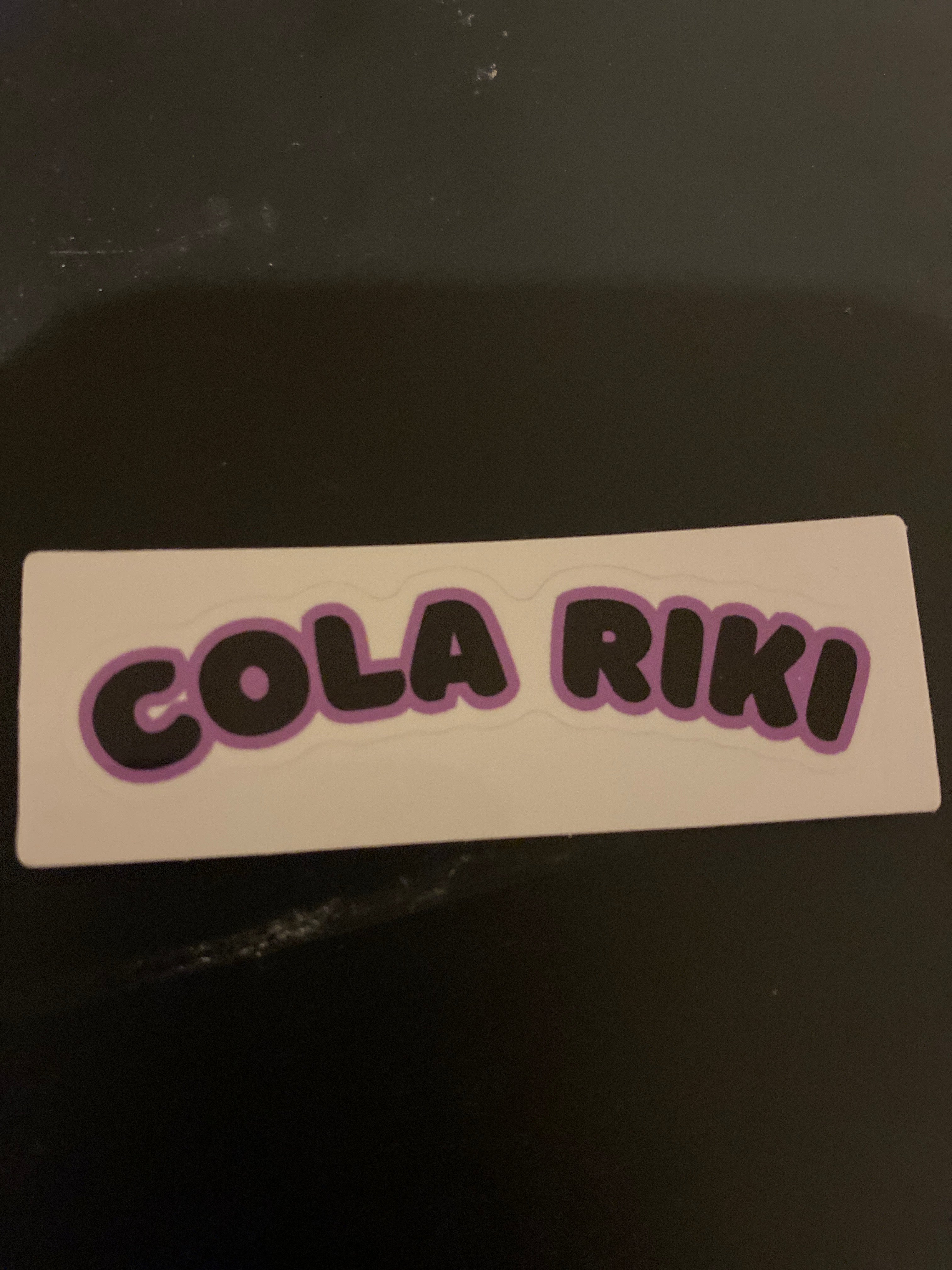 Cola Riki Stationery Sticker