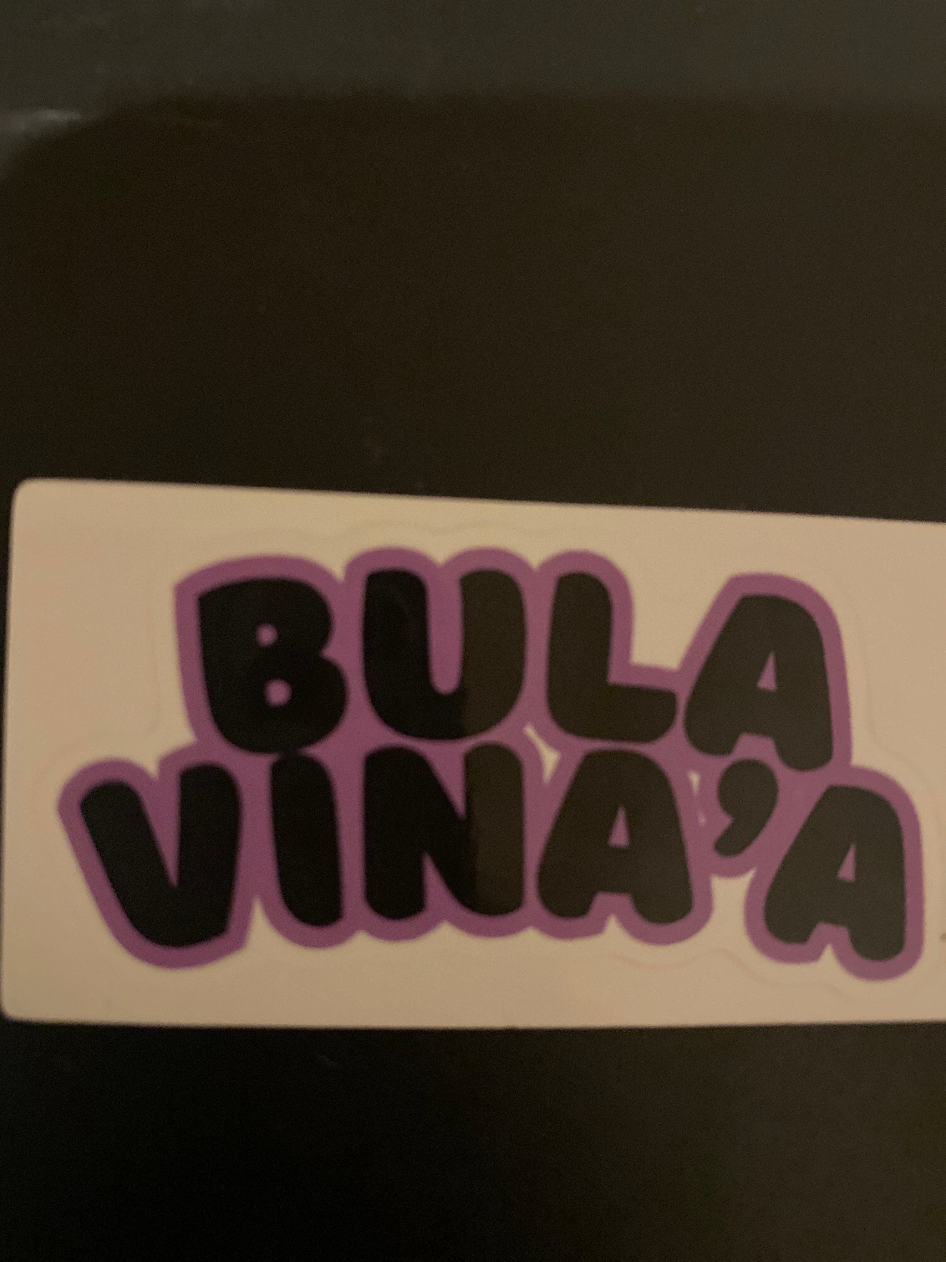 Bula Vina’a Stationery Sticker