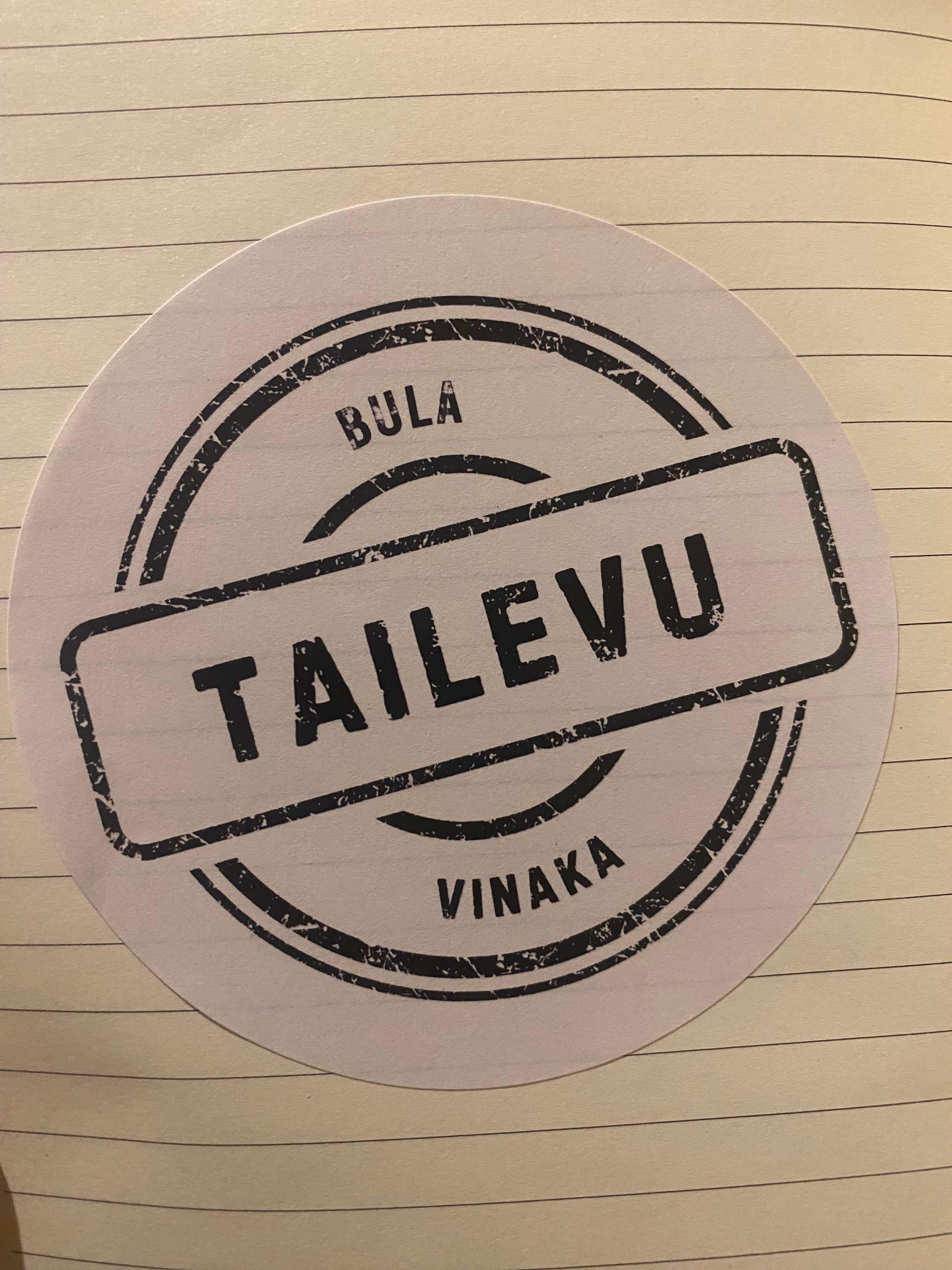 Tailevu - Bula Vinaka sticker