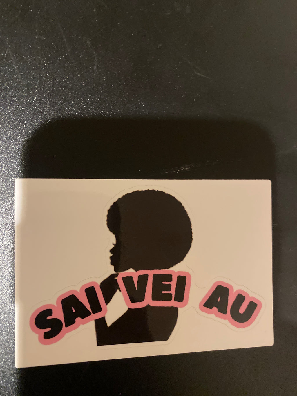 SAI VEI AU Stationery Sticker