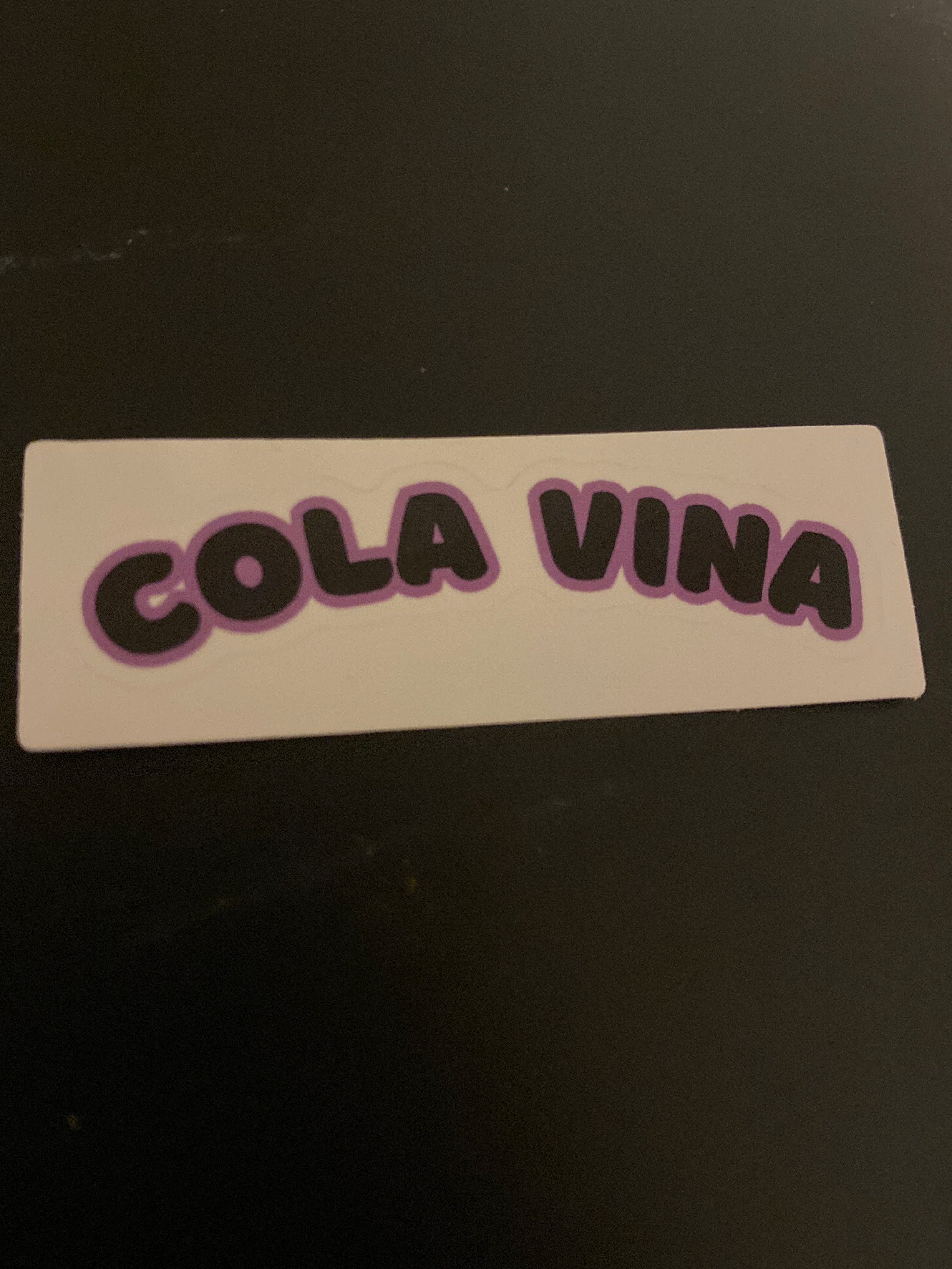 Cola Vina Stationery Sticker
