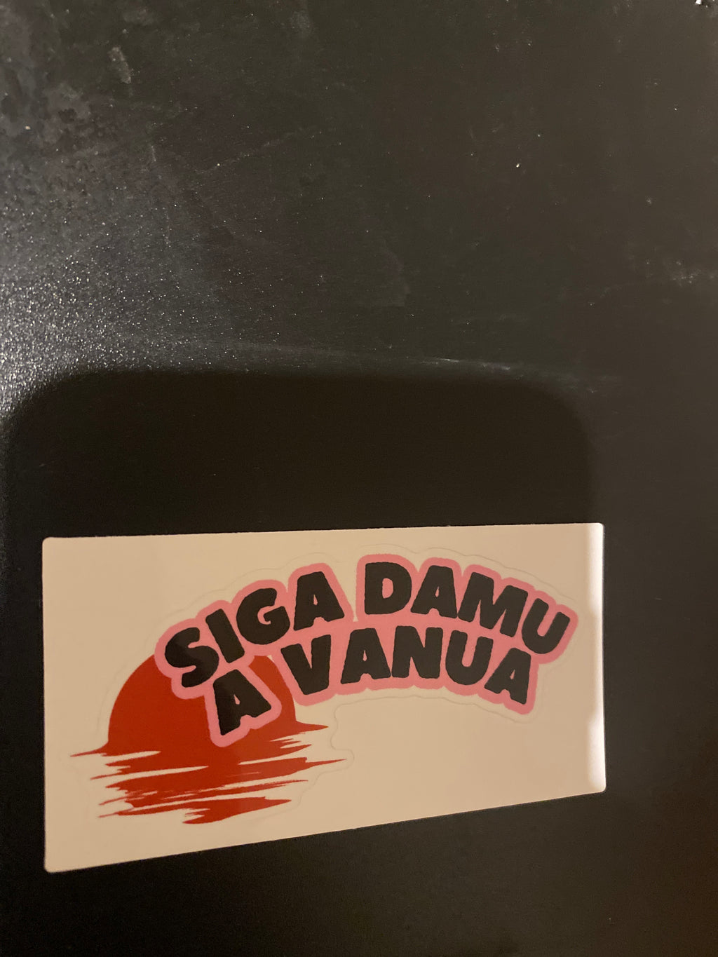 Siga Damu a Vanua Stationery Sticker