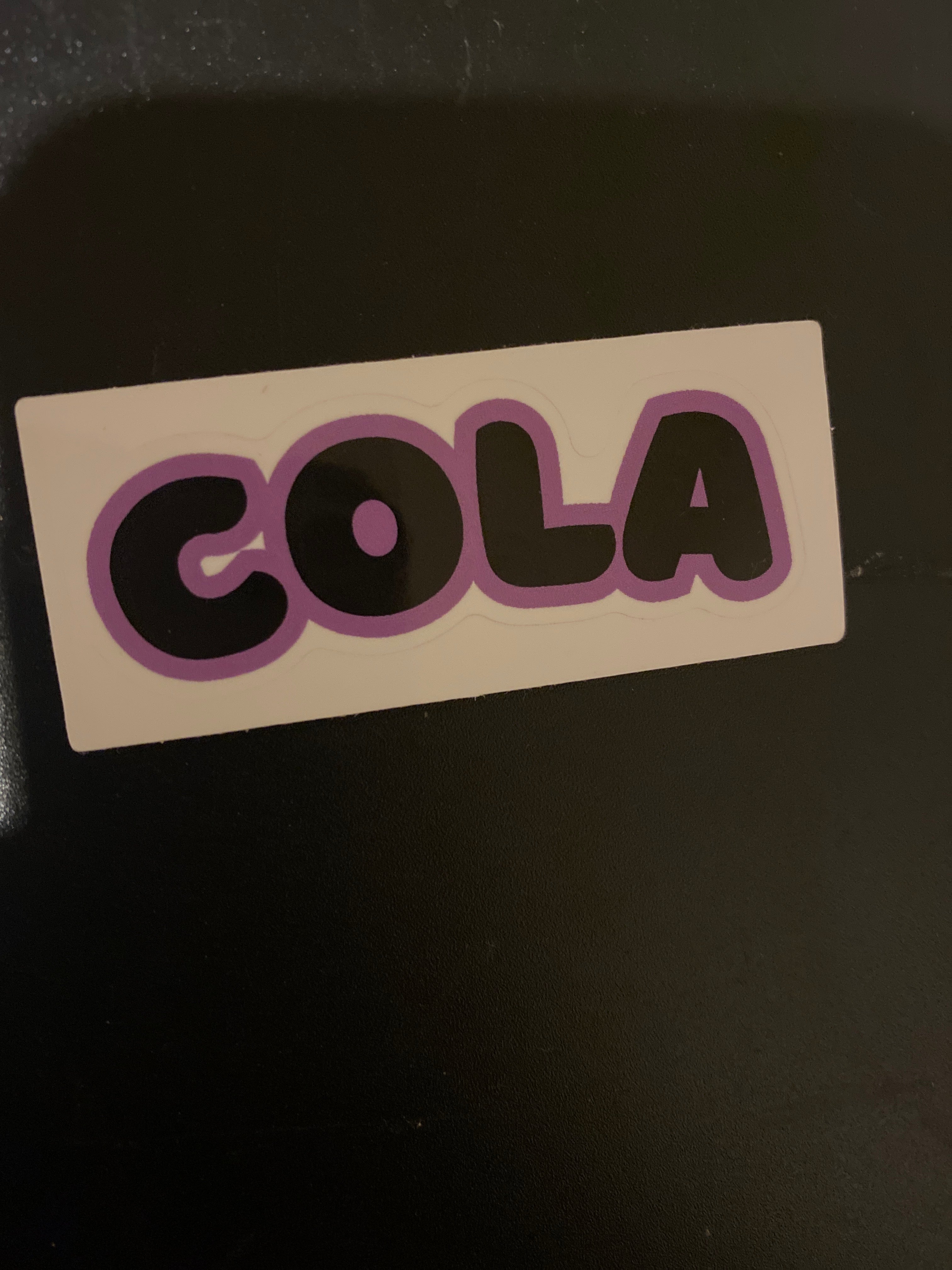 Cola Stationery Sticker
