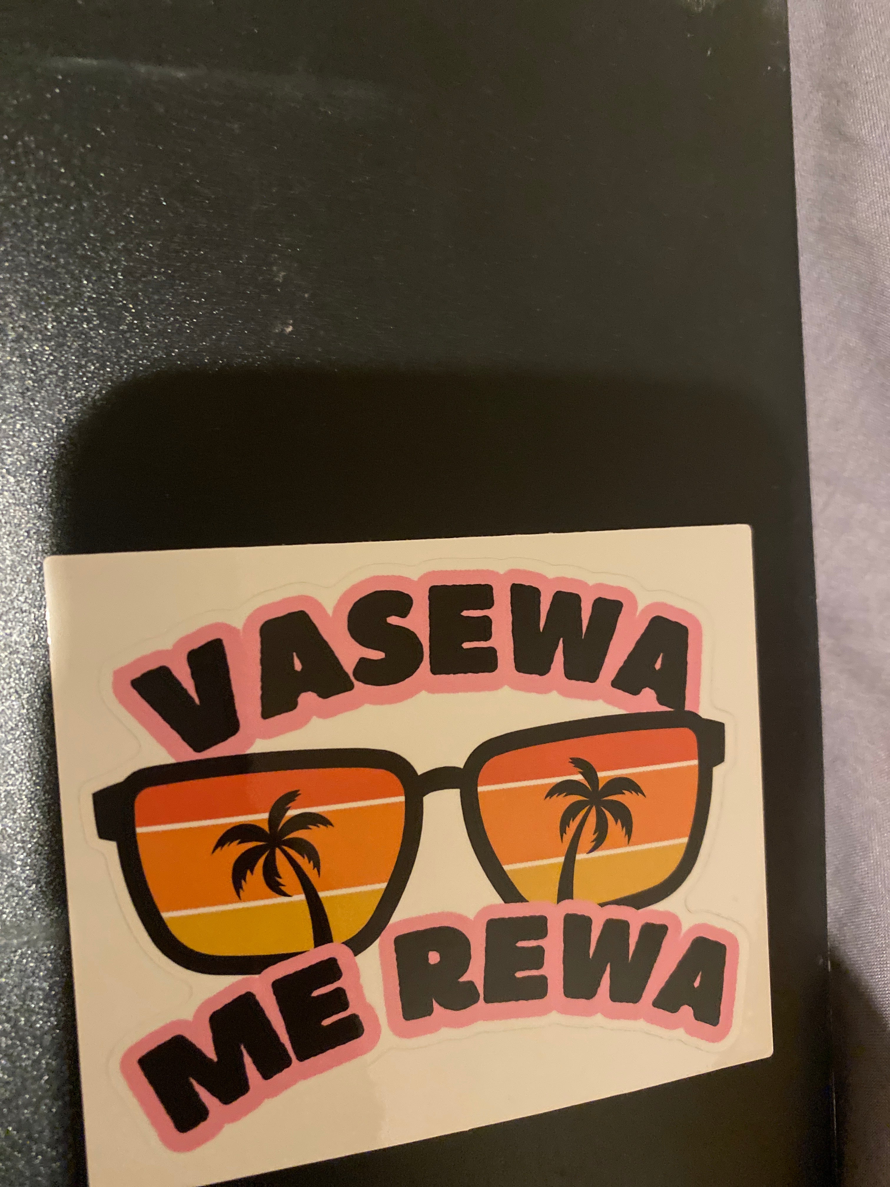 VASEWA ME REWA Stationery Sticker
