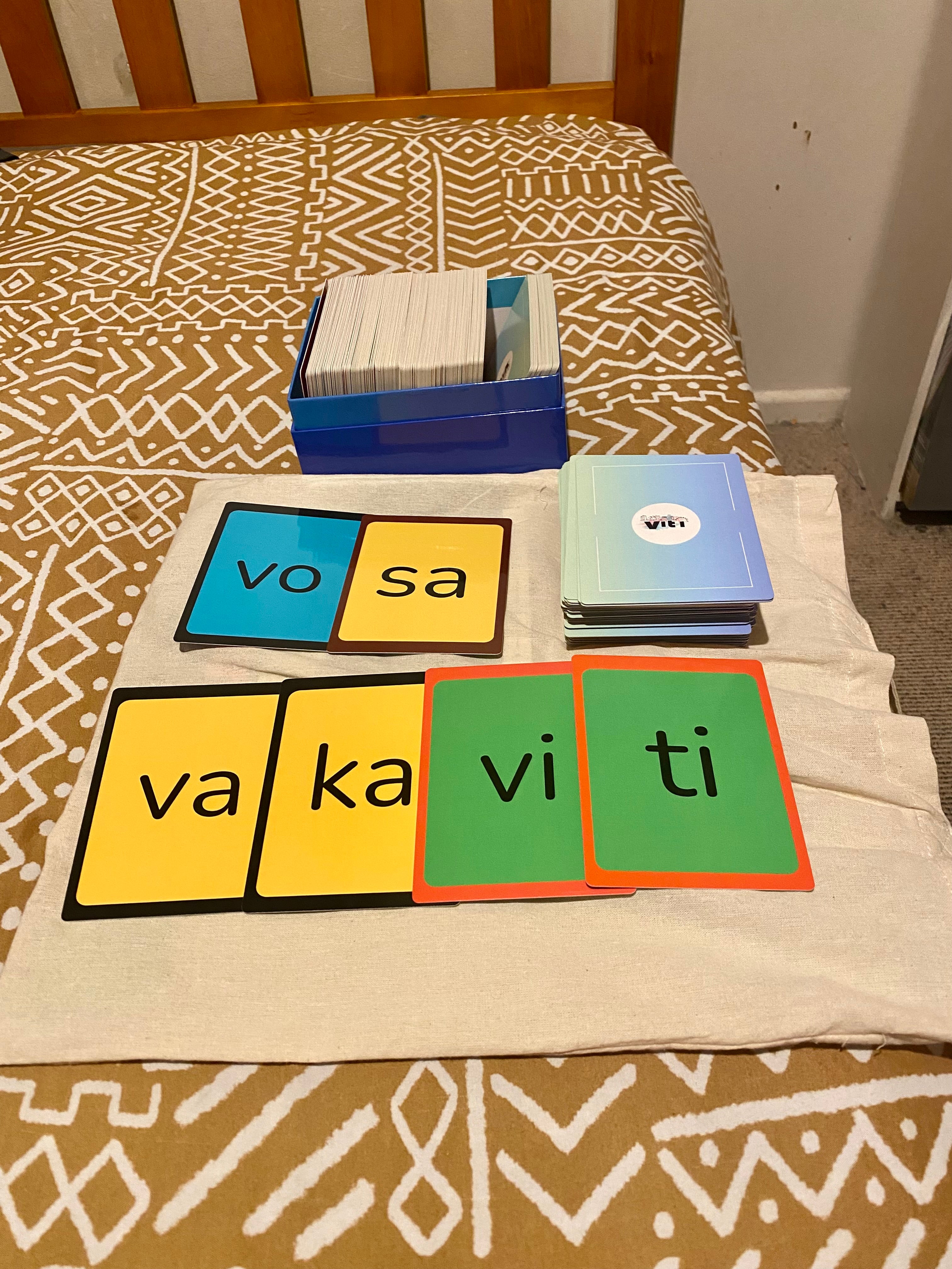 Vosa Vaka Viti Phonetic Cards