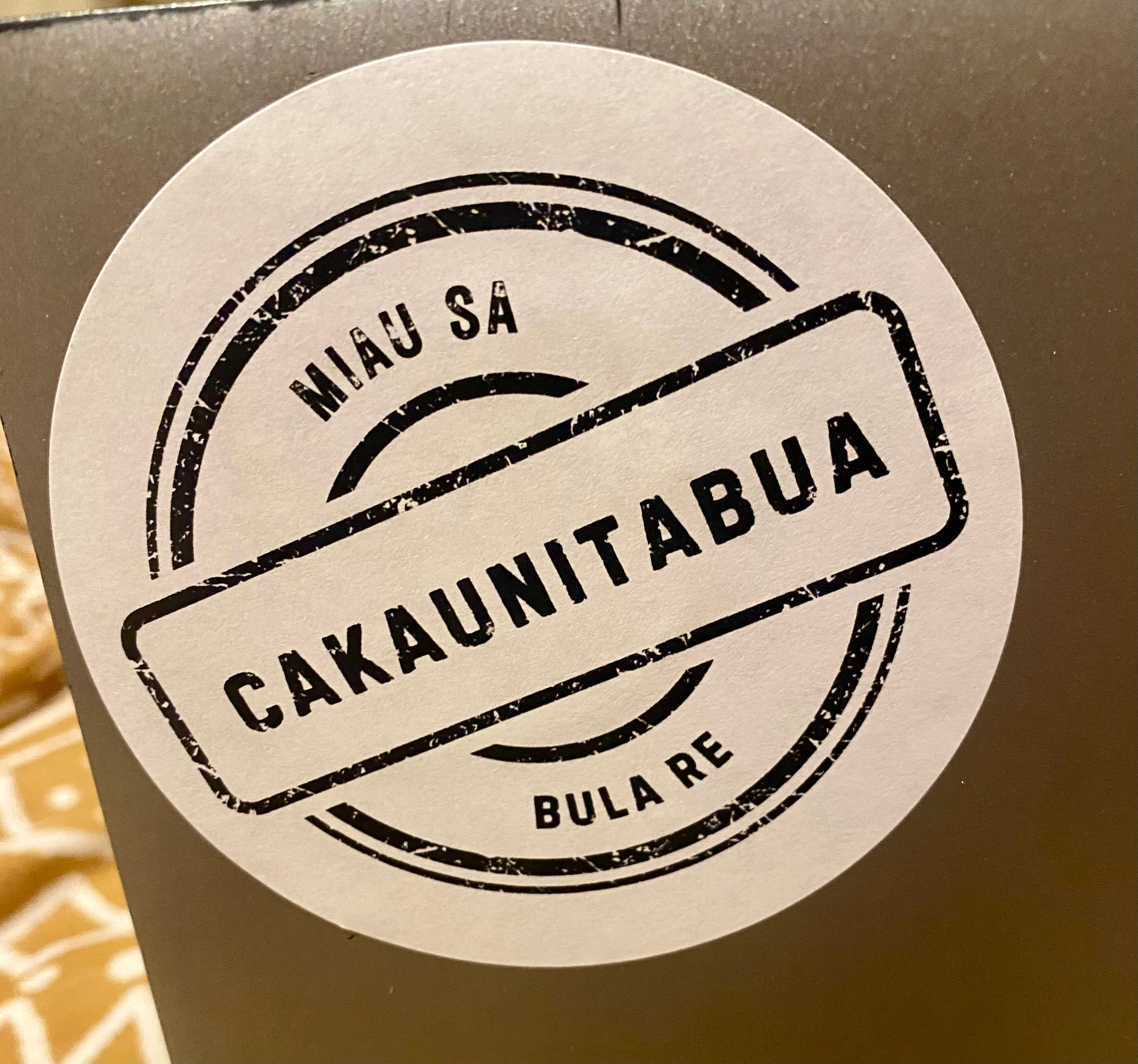 Cakaunitabua - Bula Re sticker